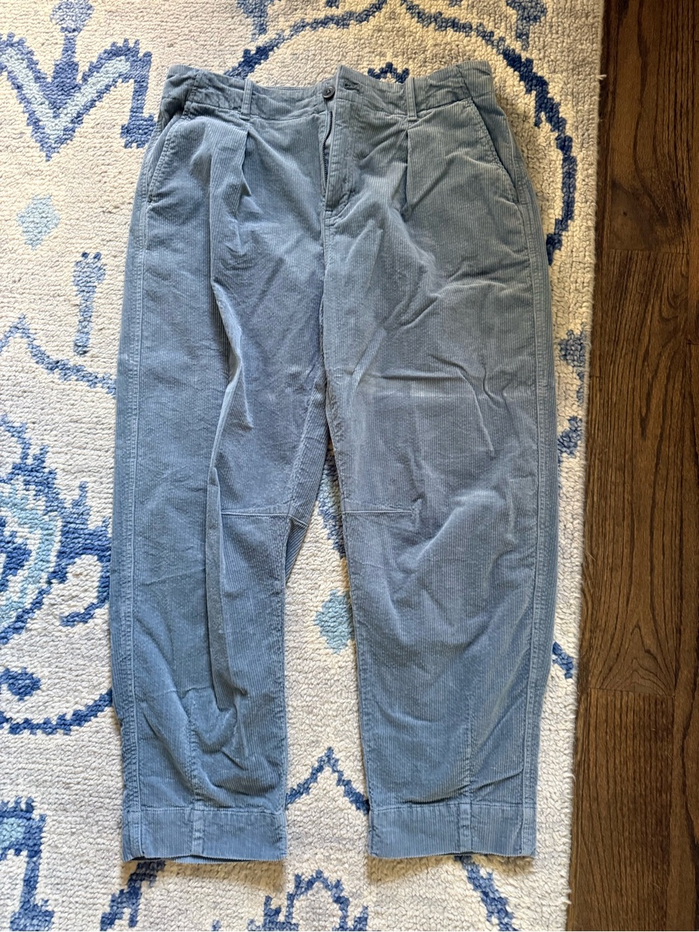 AYR Light Blue Corduroy Trousers - Picture 1 of 3